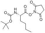 CAS#: 36360-61-9， (S)-[1-[[(2,5-Dioxo-1-Pyrrolidinyl)Oxy]Carbonyl]Pentyl]-Carbamic Acid 1,1-Dimethylethyl Ester
