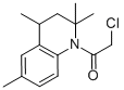 structure of CAS# 364745-60-8, 2-Chloro-1-[(4S)-2,2,4,6-Tetramethyl-3,4-Dihydroquinolin-1-Yl]Ethanone;Zinc00308557