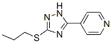 CAS#: 3652-23-1， 4-(5-Propylsulfanyl-2H-1,2,4-Triazol-3-Yl)Pyridine