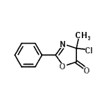 CAS#: 36648-43-8， 4-Chloro-4-Methyl-2-Phenyl-1,3-Oxazol-5(4H)-One