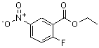 结构式 CAS# 367-79-3, 2-氟-5-硝基苯甲酸乙酯