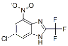 CAS 登录号：3671-18-9， 6-氯-4-硝基-2-(三氟甲基)-1H-苯并咪唑