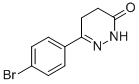 结构式 CAS# 36725-37-8, 6-(4-溴苯基)-4,5-二氢-2H-哒嗪-3-酮