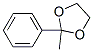 CAS 登录号：3674-77-9， 2-甲基-2-苯基-1,3-二氧戊环