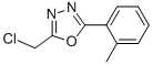 CAS#: 36770-20-4， 2-(Chloromethyl)-5-(2-Methylphenyl)-1,3,4-Oxadiazole