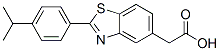 CAS#: 36782-45-3， 2-[2-(4-Propan-2-Ylphenyl)-1,3-Benzothiazol-5-Yl]Acetic Acid