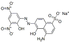 CAS#: 3687-83-0， Sodium (6E)-4-Amino-6-[(2-Hydroxy-3,5-Dinitrophenyl)Hydrazinylidene]-5-Oxonaphthalene-1-Sulfonate