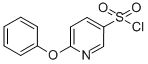 structure of CAS# 368869-91-4, 6-Phenoxy-3-Pyridinesulfonyl Chloride;6-PHENOXY-3-PYRIDINESULPHONYL CHLORIDE;6-Phenoxypyridine-3-Sulphonyl Chloride;3-(Chlorosulphonyl)-6-Phenoxypyridine