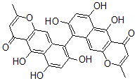 CAS#: 3692-07-7， 5,6,8-Trihydroxy-2-Methyl-9-(5,6,8-Trihydroxy-2-Methyl-4-Oxobenzo[g]Chromen-9-Yl)Benzo[g]Chromen-4-One