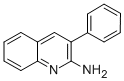structure of CAS# 36926-84-8, 2-Amino-3-Phenylquinoline;2-AMINO-3-PHENYLQUINOLINE;3-Phenylquinolin-2-Amine