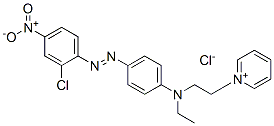 CAS#: 36986-04-6， 4-(2-Chloro-4-Nitrophenyl)Diazenyl-N-Ethyl-N-(2-Pyridin-1-Ium-1-Ylethyl)Aniline Chloride