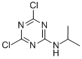 structure of CAS# 3703-10-4, 4,6-Dichloro-N-Propan-2-Yl-1,3,5-Triazin-2-Amine;4,6-Dichloro-N-Isopropyl-1,3,5-Triazin-2-Amine;(4,6-Dichloro-S-Triazin-2-Yl)-Isopropyl-Amine;Nsc344238