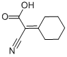 结构式 CAS# 37107-50-9, 环己亚基氰基乙酸