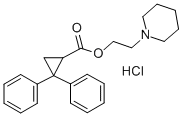 CAS#: 37124-05-3， 2-Piperidin-1-Ylethyl 2,2-Diphenylcyclopropane-1-Carboxylate Hydrochloride