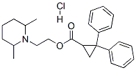 CAS#: 37124-14-4， 2-(2,6-Dimethylpiperidin-1-Yl)Ethyl 2,2-Diphenylcyclopropane-1-Carboxylate Hydrochloride
