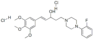 CAS#: 37151-52-3， (E)-5-[4-(2-Fluorophenyl)Piperazin-1-Yl]-1-(3,4,5-Trimethoxyphenyl)Pent-1-En-3-Ol Dihydrochloride