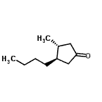 CAS#: 373354-63-3， (3R,4R)-3-Butyl-4-Methylcyclopentanone