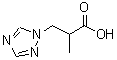 CAS#: 373356-32-2， 2-Methyl-3-(1H-1,2,4-Triazol-1-Yl)Propanoic Acid