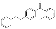 structure of CAS# 374105-85-8, 4-(2-Fluorobenzoyl)Bibenzyl;2-Fluoro-4'-(2-Phenylethyl)Benzophenone;4-(2-FLUOROBENZOYL)BIBENZYL 96%;4-(2-FLUOROBENZOYL)BIBENZYL