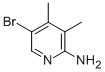structure of CAS# 374537-97-0, 2-Amino-5-Bromo-3,4-Dimethylpyridine;2-AMINO-5-BROMO-3,4-DIMETHYLPYRIDINE 97%;2-AMINO-5-BROMO-3,4-DIMETHYLPYRIDINE;5-Bromo-3,4-Dimethyl-2-Pyridinamine