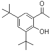 structure of CAS# 37456-29-4, 1-[3,5-Di(Tert-Butyl)-2-Hydroxyphenyl]Ethan-1-One;2-Acetyl-4,6-Bis(Tert-Butyl)Phenol, 1-[3,5-Bis(Tert-Butyl)-2-Hydroxyphenyl]Ethan-1-One;Ethanone, 1-[3,5-Bis(1,1-Dimethylethyl)-2-Hydroxyphenyl]-;1-[3,5-DI(TERT-BUTYL)-2-HYDROXYPHENYL]ETHAN-1-ONE