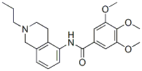 CAS#: 37481-31-5， 3,4,5-Trimethoxy-N-(2-Propyl-3,4-Dihydro-1H-Isoquinolin-5-Yl)Benzamide