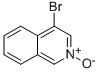 structure of CAS# 3749-21-1, 4-Bromo-Isoquinoline 2-Oxide;4-BROMO-ISOQUINOLINE 2-OXIDE;4-Bromoisoquinoline N-Oxide