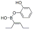 structure of CAS# 37490-28-1, 2-(cis-1-Ethyl-1-Butenyl)-1,3,2-benzodioxaborole