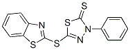 CAS#: 37525-44-3， 5-(1,3-Benzothiazol-2-Ylsulfanyl)-3-Phenyl-1,3,4-Thiadiazole-2-Thione