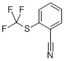 structure of CAS# 37526-65-1, 2-(Trifluoromethylthio)Benzonitrile