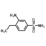 CAS 登录号：37559-29-8， 3-氨基-4-乙基苯磺酰胺