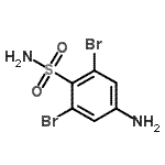 CAS#: 37559-33-4， 4-Amino-2,6-Dibromobenzenesulfonamide
