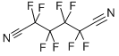 structure of CAS# 376-53-4, Octafluoro-1,6-Hexanedinitrile;2,2,3,3,4,4,5,5-Octafluoroadiponitrile;Hexanedinitrile, Octafluoro- (8Ci,9Ci);Octafluoroadiponitrile