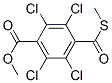 CAS#: 3765-57-9， Methyl 2,3,5,6-Tetrachloro-4-Methylsulfanylcarbonylbenzoate