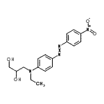 CAS#: 3769-58-2， 3-[N-Ethyl-4-(4-Nitrophenyl)Azo-Anilino]Propane-1,2-Diol