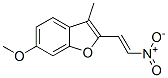 CAS#: 37733-64-5， 6-Methoxy-3-Methyl-2-[(E)-2-Nitroethenyl]-1-Benzofuran