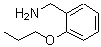 structure of CAS# 37806-31-8, 1-(2-Propoxyphenyl)Methanamine;(2-propoxybenzyl)amine;(2-propoxyphenyl)methanamine;(2-propoxyphenyl)methylamine