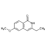 CAS 登录号：378236-33-0， 3-乙基-6-甲氧基-1(2H)-异喹啉酮