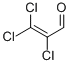 structure of CAS# 3787-28-8, 2,3,3-Trichloroprop-2-Enal;2,3,3-Trichloroacrolein;2,3,3-Trichloropropenal;2-Propenal, 2,3,3-Trichloro- (9Ci)
