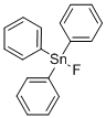 structure of CAS# 379-52-2, Fentin Fluoride;418617_Aldrich;Fluorotriphenyltin;Biomet 204