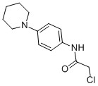 structure of CAS# 379255-22-8, 2-Chloro-N-(4-Piperidin-1-Yl-Phenyl)-Acetamide;2-Chloro-N-[4-(1-Piperidyl)Phenyl]Acetamide;2-Chloro-N-(4-Piperidinophenyl)Acetamide;2-Chloro-N-(4-Piperidin-1-Ylphenyl)Ethanamide