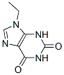 CAS 登录号：37962-92-8， 9-乙基-3H-嘌呤-2,6-二酮