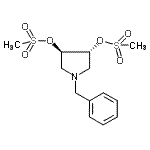 CAS#: 380357-38-0， (3R,4R)-1-Benzyl-3,4-Pyrrolidinediyl Dimethanesulfonate