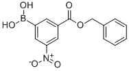 结构式 CAS# 380430-62-6, (3-苄氧羰基-5-硝基苯基)硼酸