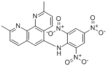 结构式 CAS# 380482-30-4, 2,9-二甲基-N-(2,4,6-三硝基苯基)-1,10-菲罗啉-5-胺