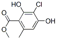 CAS#: 38103-07-0， Methyl 3-Chloro-2,4-Dihydroxy-6-Methylbenzoate
