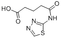 结构式 CAS# 382597-97-9, 4-([1,3,4]噻二唑-2-基氨基甲酰)-丁酸
