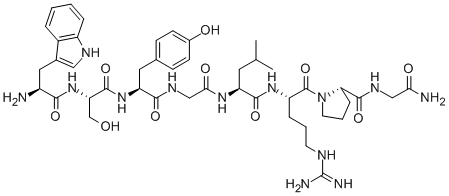 CAS#: 38280-52-3， H-Trp-Ser-Tyr-Gly-Leu-Arg-Pro-Gly-NH2