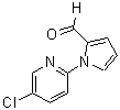 structure of CAS# 383136-40-1, 1-(5-Chloro-2-Pyridinyl)-1H-Pyrrole-2-Carbaldehyde;1-(5-chloro-2-pyridinyl)-1H-pyrrole-2-carbaldehyde;1-(5-chloro-2-pyridyl)pyrrole-2-carbaldehyde;1-(5-chloropyridin-2-yl)-1H-pyrrole-2-carbaldehyde