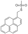CAS 登录号：384342-65-8， 1-芘基甲基甲烷硫代磺酸酯